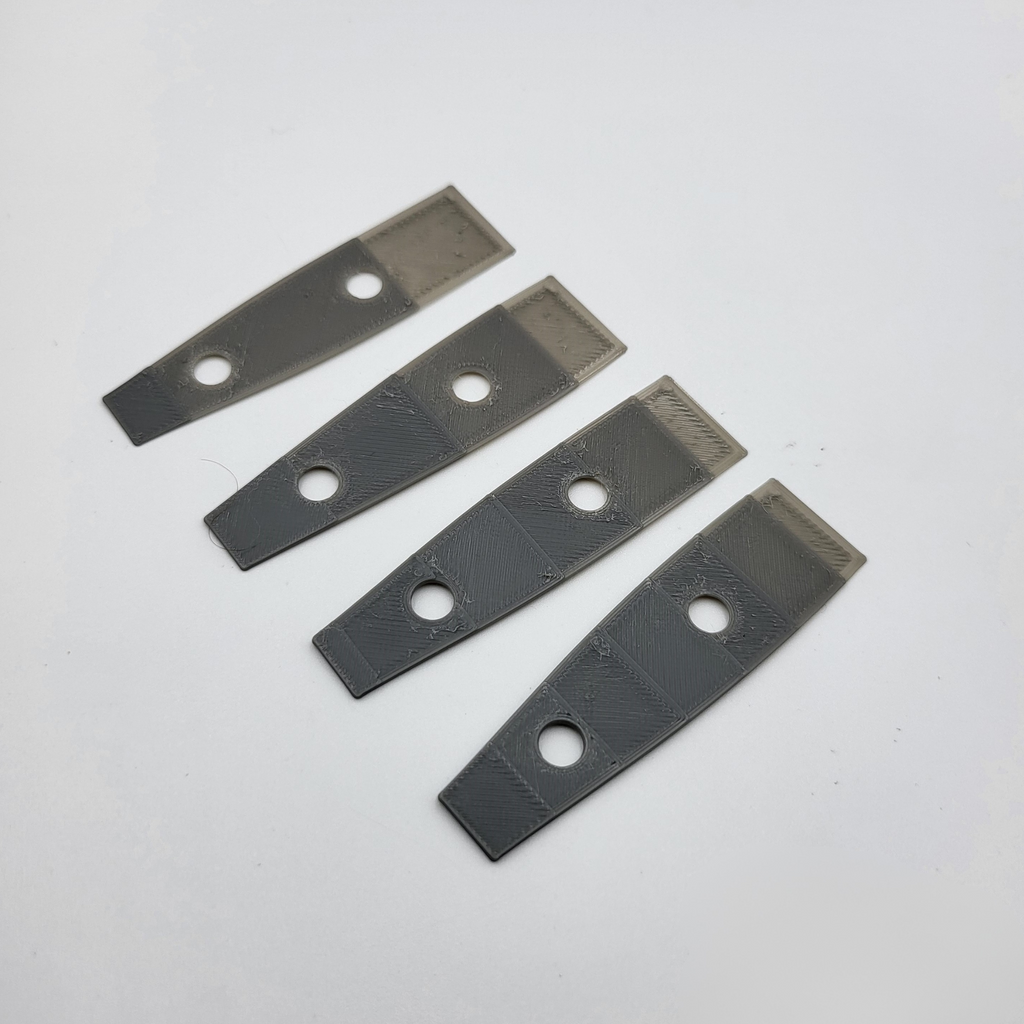 AFS rear stabiliser shims adjust stab angle  