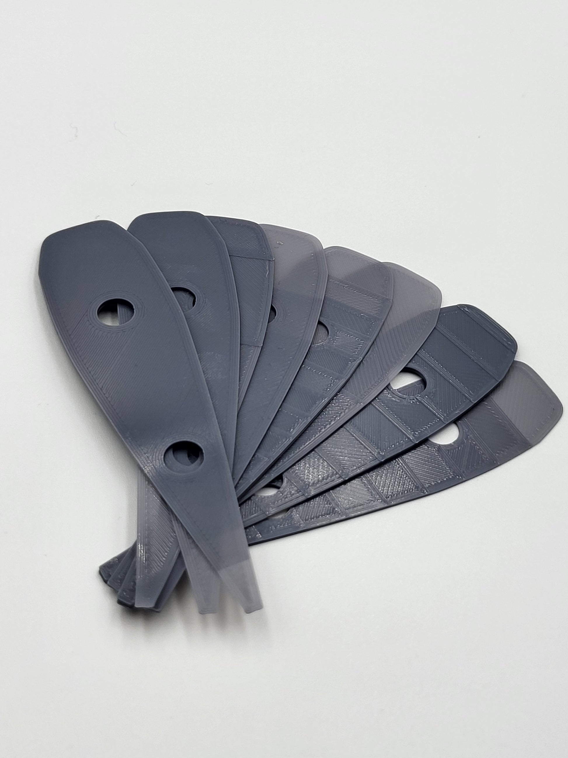 Axis Foils rear stabiliser shims adjust stab angle  