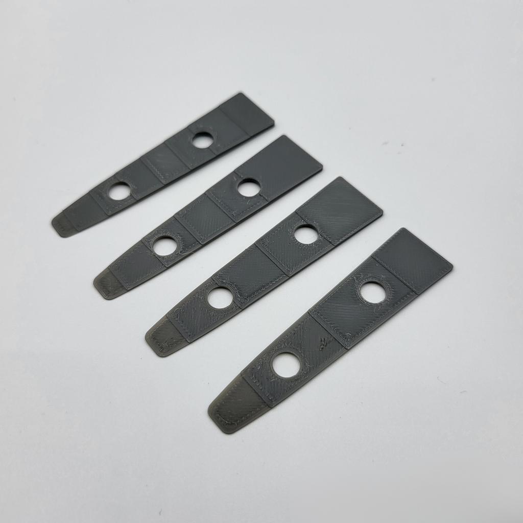Fone F One rear stabiliser shims adjust stab angle  