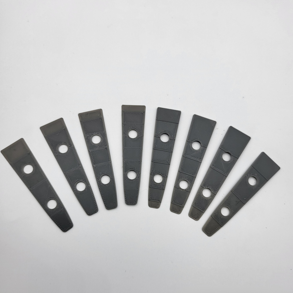 Fone F One rear stabiliser shims adjust stab angle  